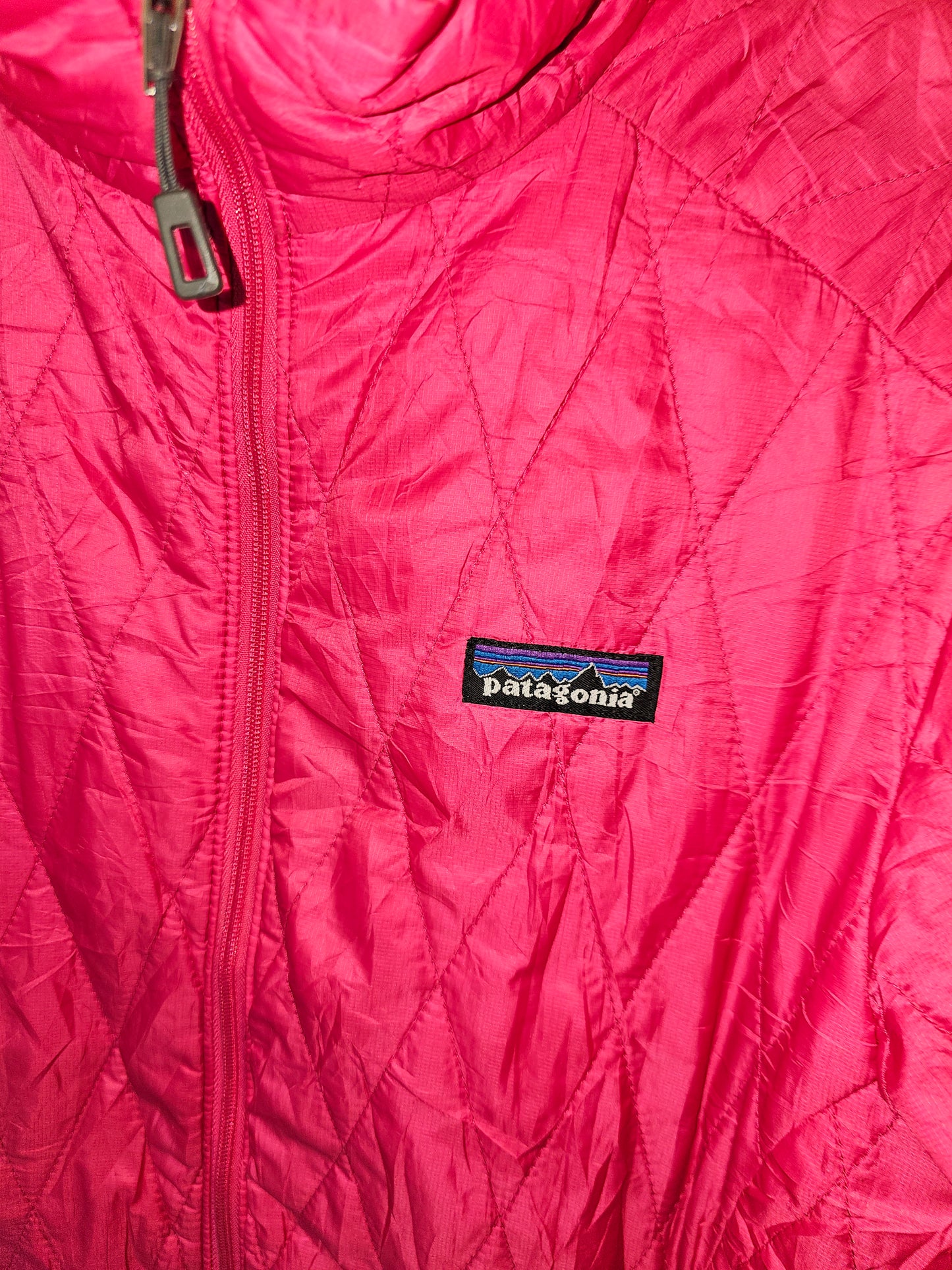 Patagonia Pink Quilted Jacket (M)