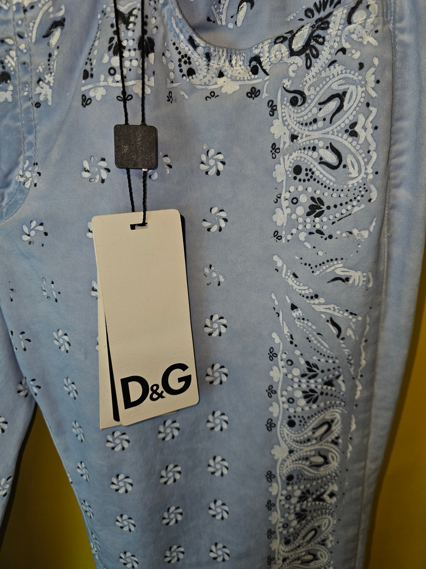 D&G Paisley Jeans (M)