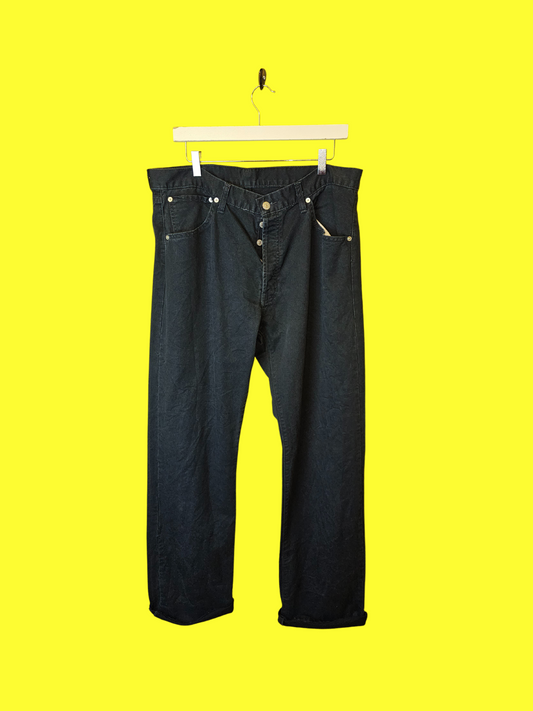 Levis Black 501 Jeans (38W)