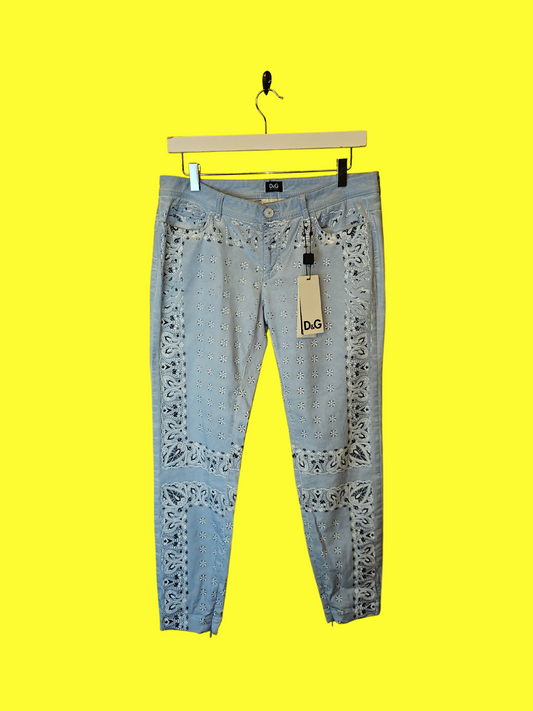 D&G Paisley Jeans (M)
