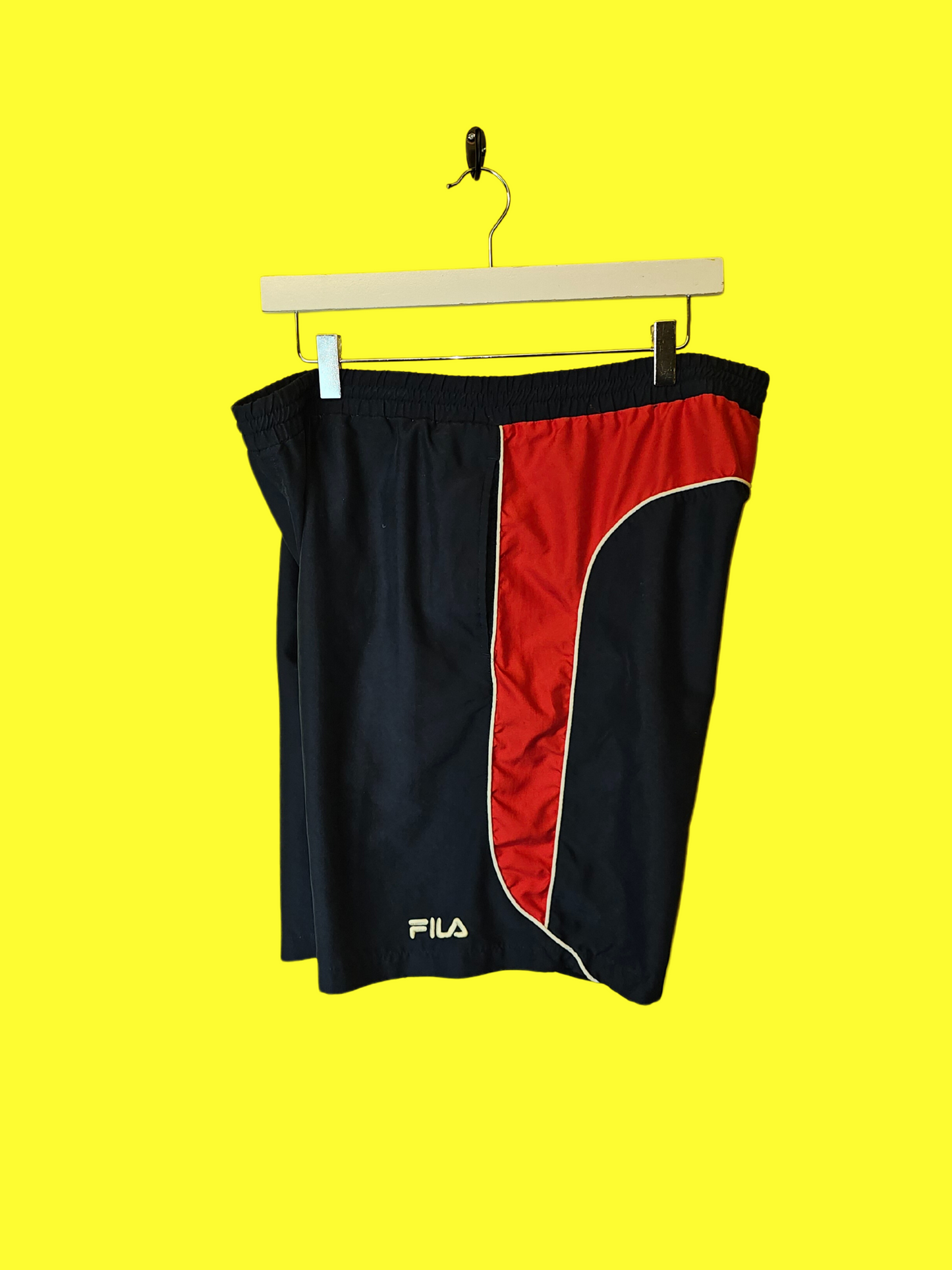 Fila Navy Spellout Shorts (XL)