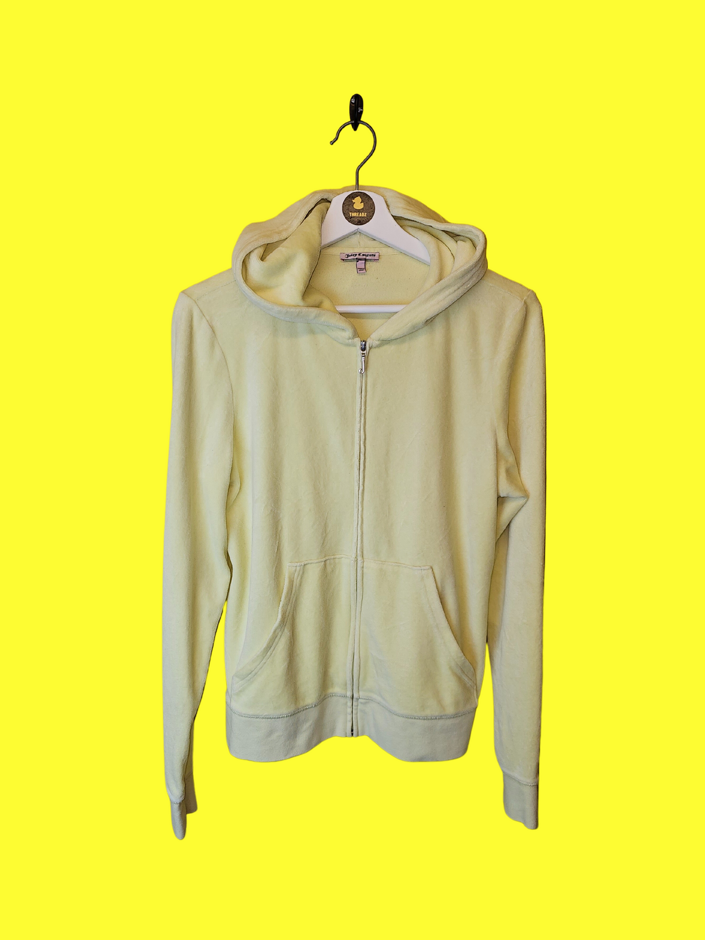 Juicy Couture Yellow Hoodie (L)