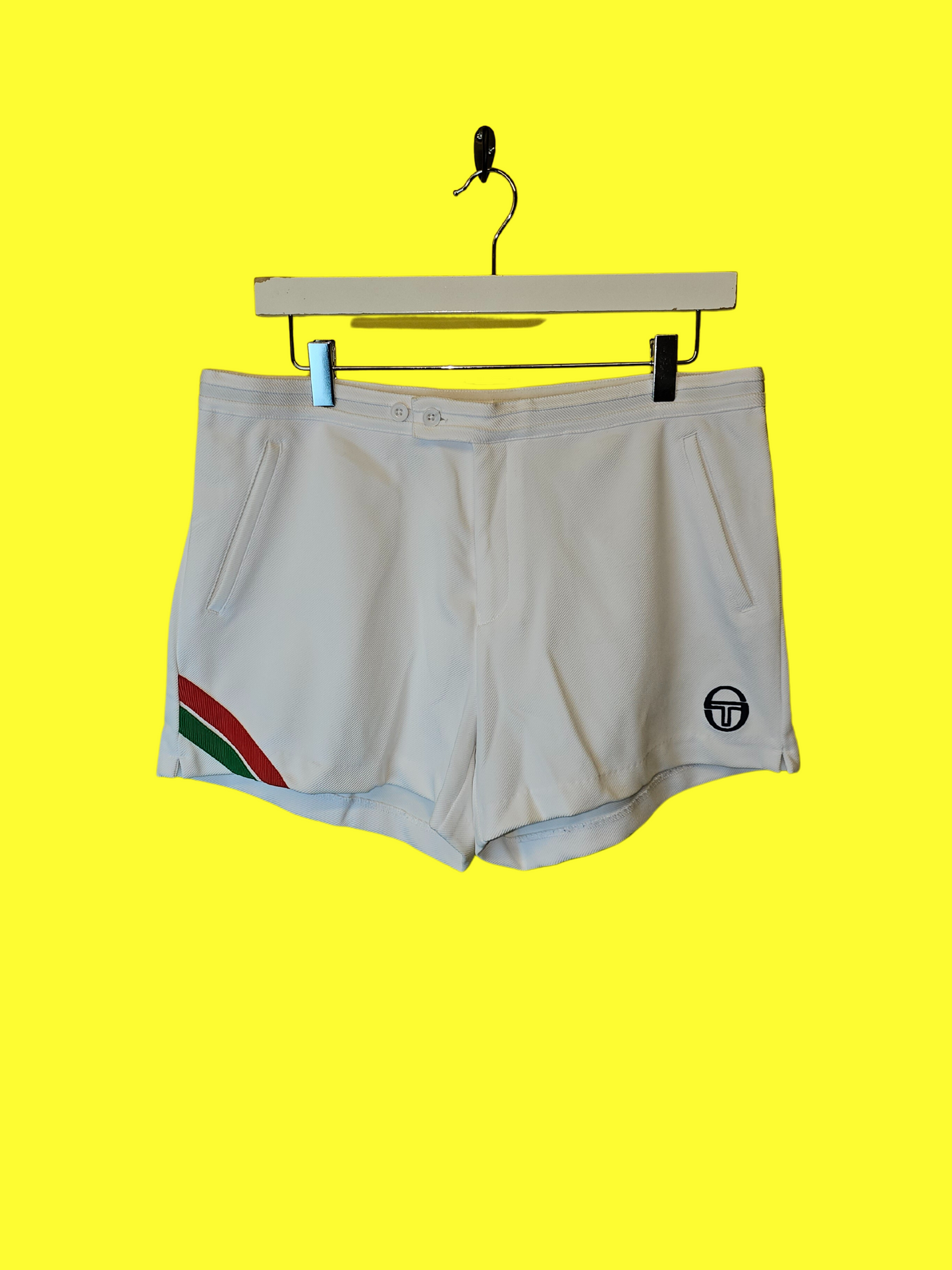 Sergio Tachinni White Shorts (XL)